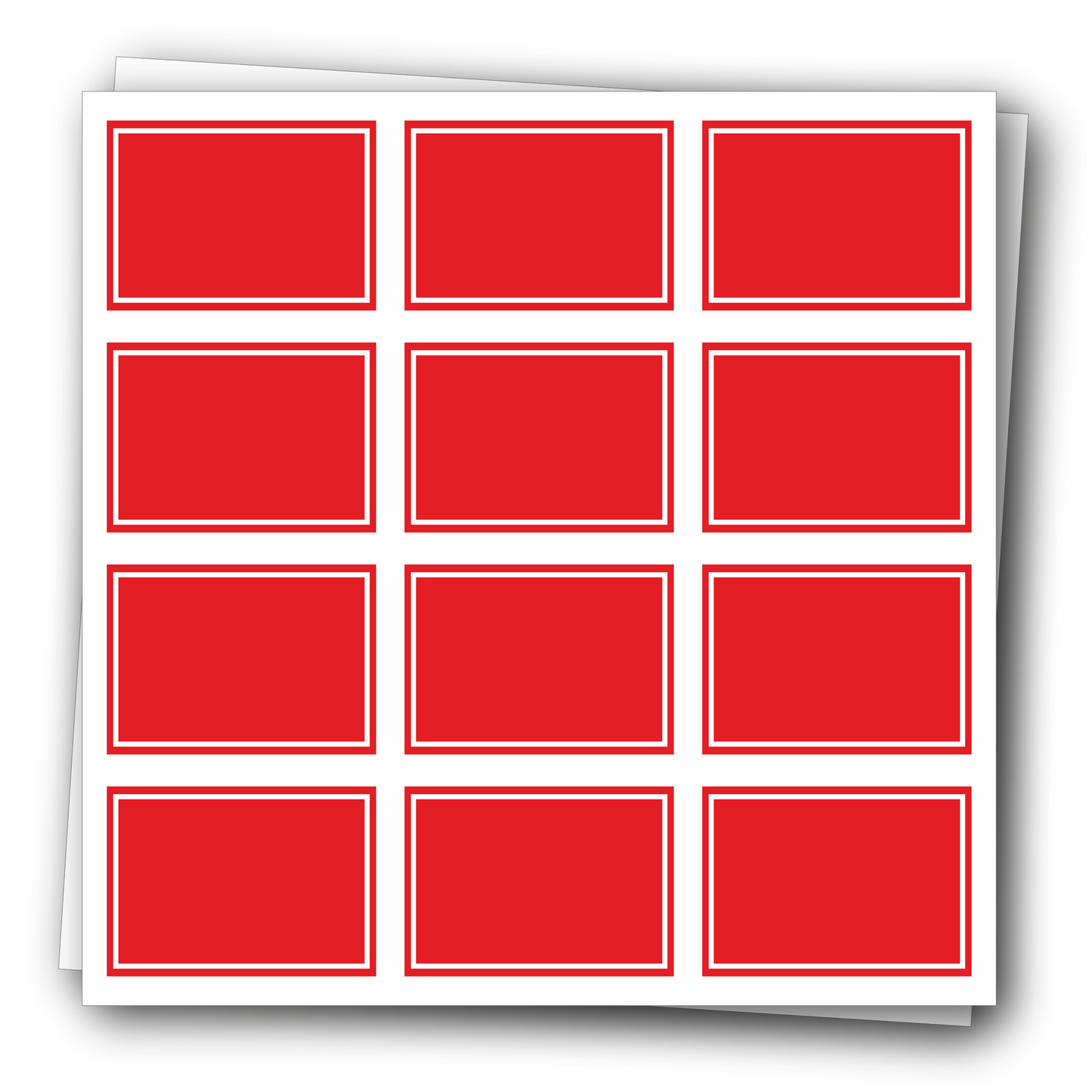 Rectangle Sheet Labels