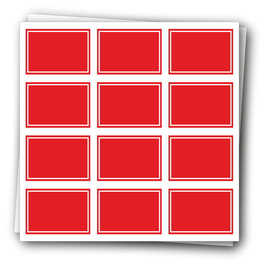 Rectangle Sheet Labels