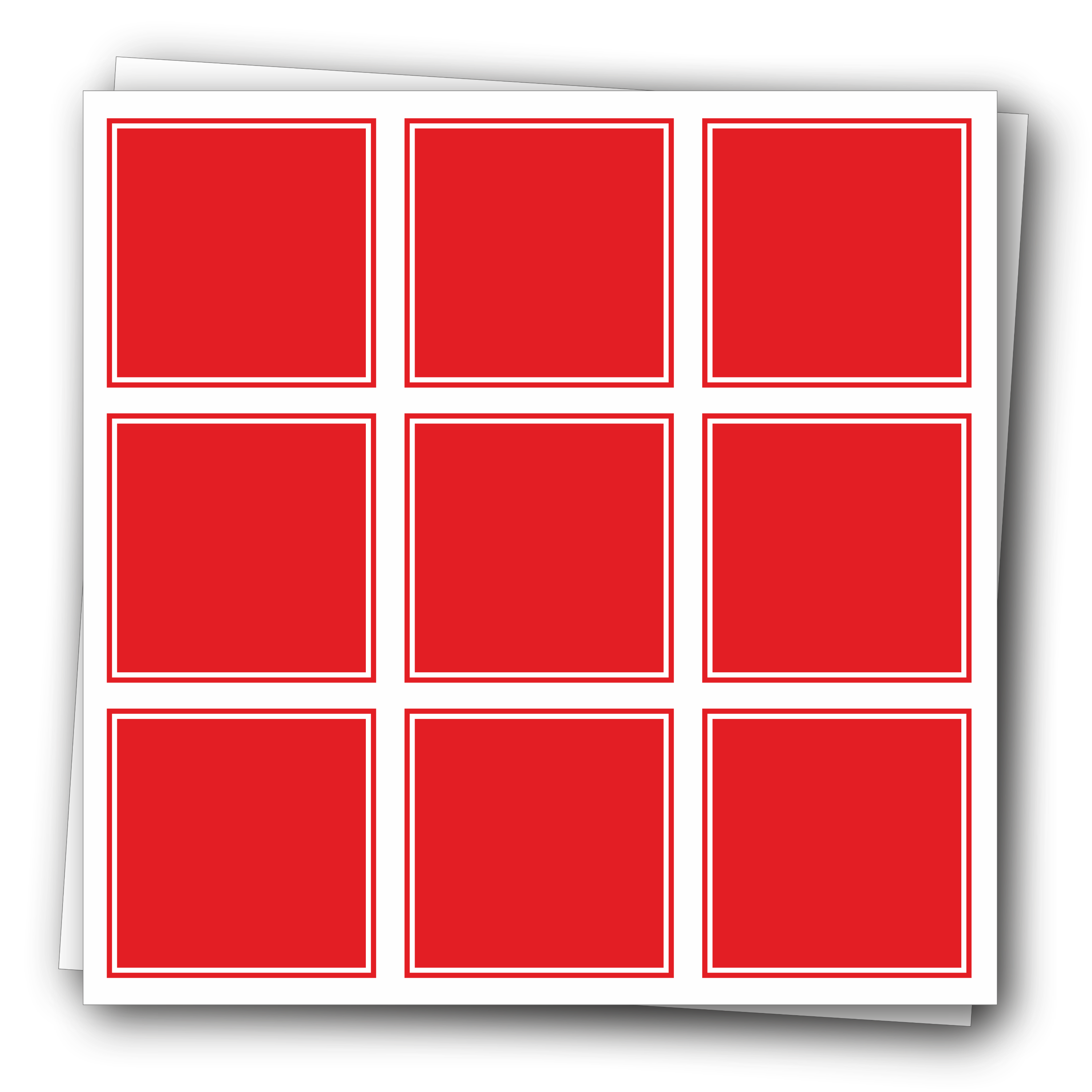 Square Sheet Labels – Wacky Raven