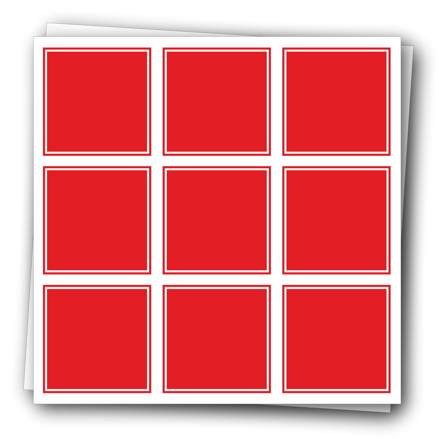 Square Sheet Labels