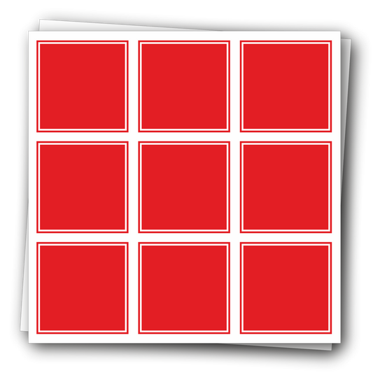 Square Sheet Labels