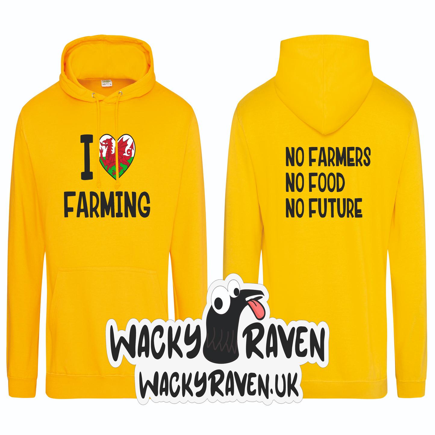 I Heart Welsh Farming Hoodie